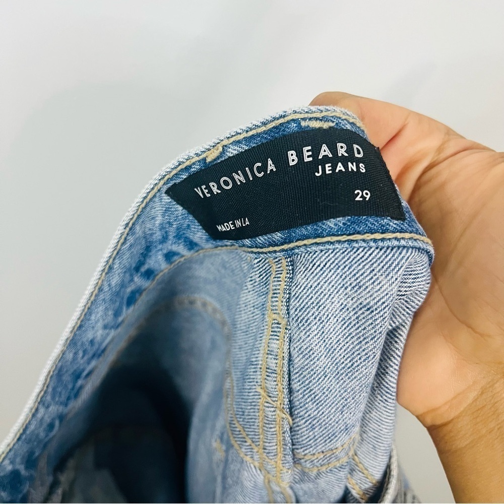 Veronica beard carly kick flare high rise jeans size 29 - Picture 8 of 11